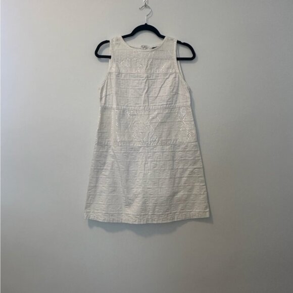 Vintage Fendi White Halter Sheath Dress Mini - Picture 1 of 8